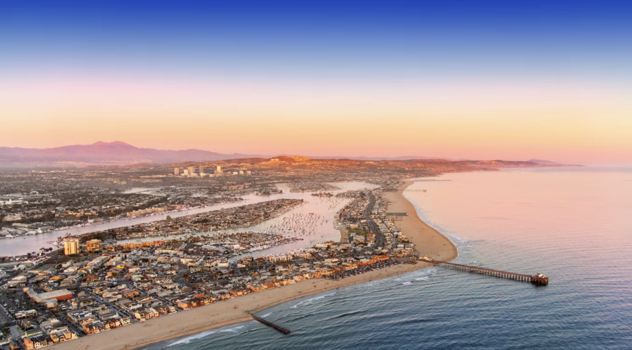 Irvine, California coastline